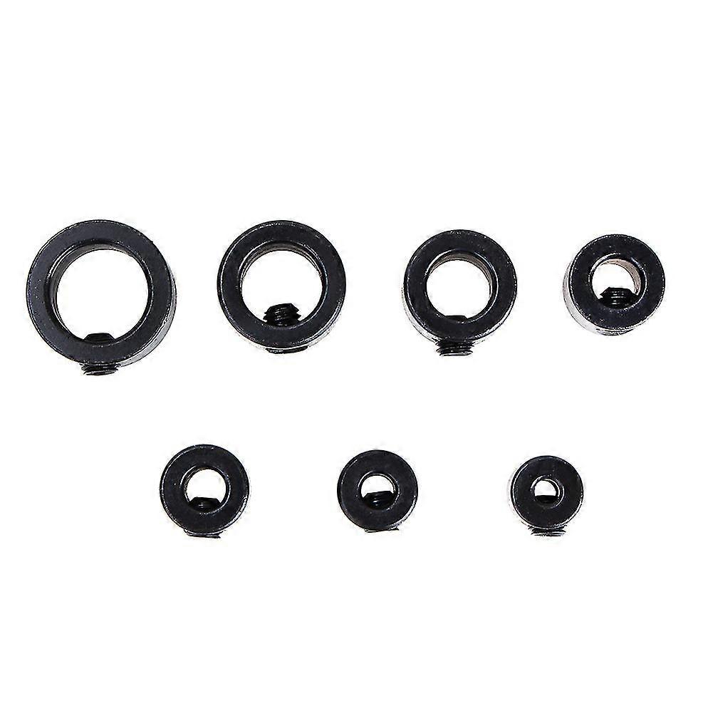 For Drill Bit Locator Set 8pcs - Depth Stop Collars Ring Positioner with Hex Wrench 3-12mm, Precise Drilling Aid