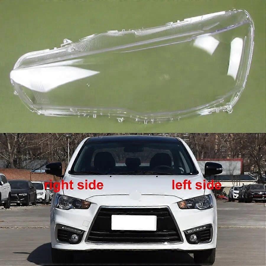 For Mitsubishi Lancer Ex 2010-2016 Headlight Cover Transparent Headlamp Shell Lens Plexiglass Replace The Original Lampshade