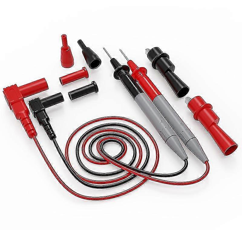 8pcs Universal Probe Test Leads Pin For Multimeter Needle Tip Meter Multi Meter Tester Lead Probe Wire Pen Cable Kits