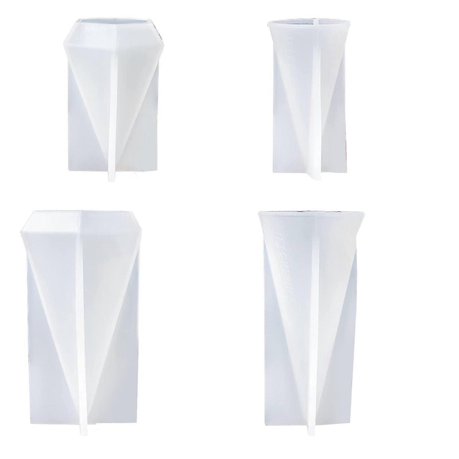 4 Pcs Resin Mold,Jewelry Display Stand Ring Holder Silicone Mold for Resin Casting,Ring Stand Silicone Epoxy Resin Molds
