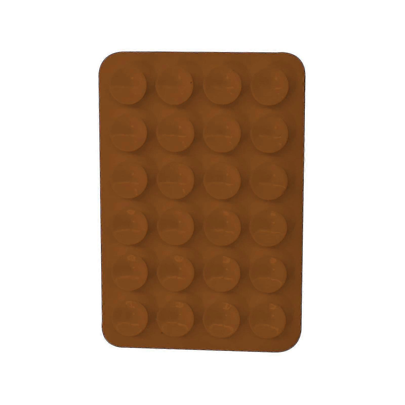 5pcs Silicone Suction Phone Case Adhesive Mount, For Iphone &amp; Android Cellphone Case Compatible, Hands-free Mobile Accessory Holder Fq