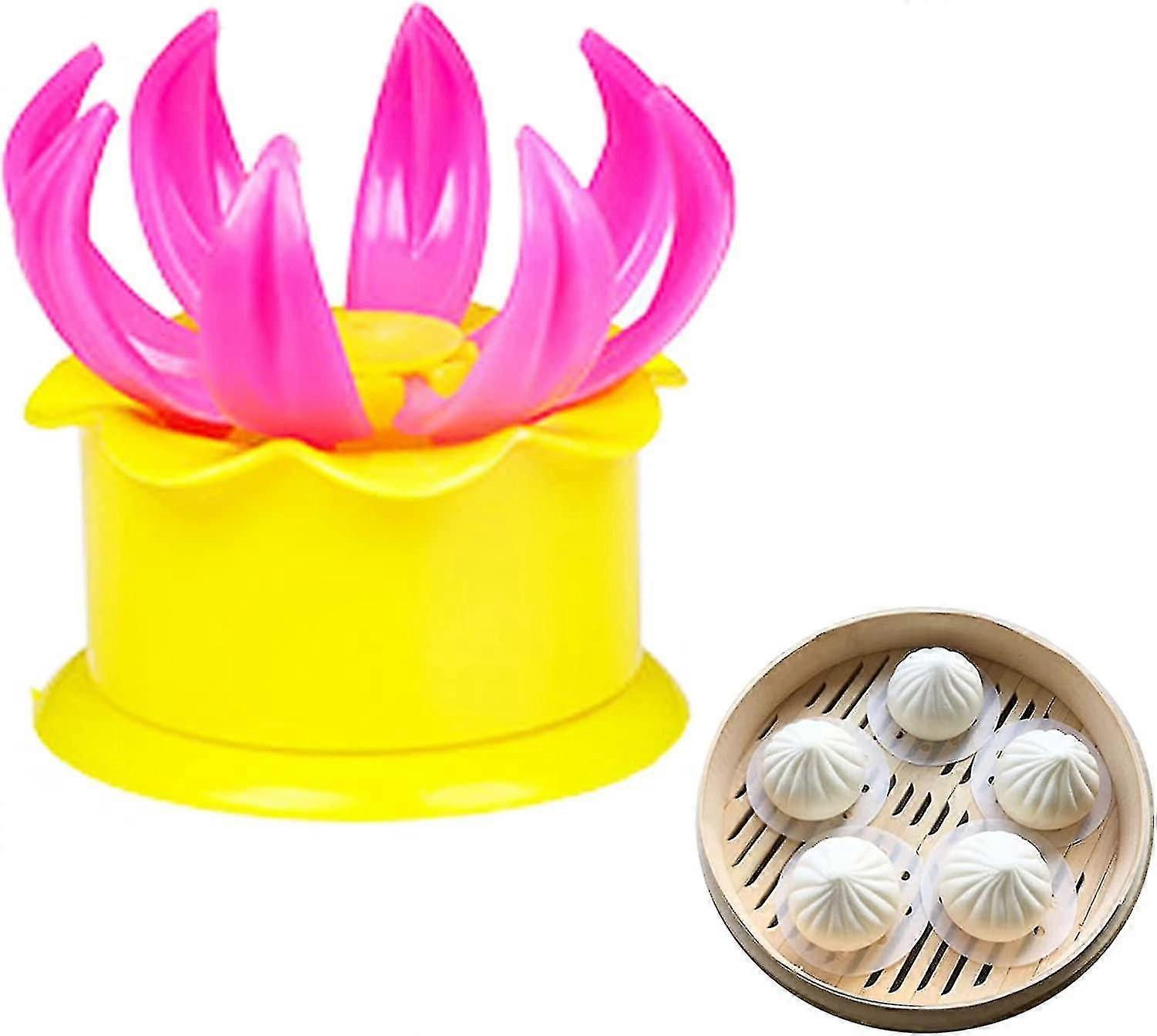 Baozi Maker, Bao Steamer Dumpling Maker Baozi Mold Gotowane na parze nadziewane bułki Mold Ciasto Parowe Pleśń Bułka parowa