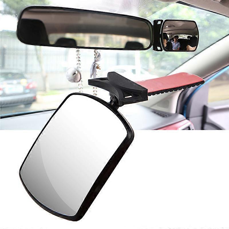 Baby safety mirror, 1 part, mini convex safety mirror, children's monitor, adjustable, car
