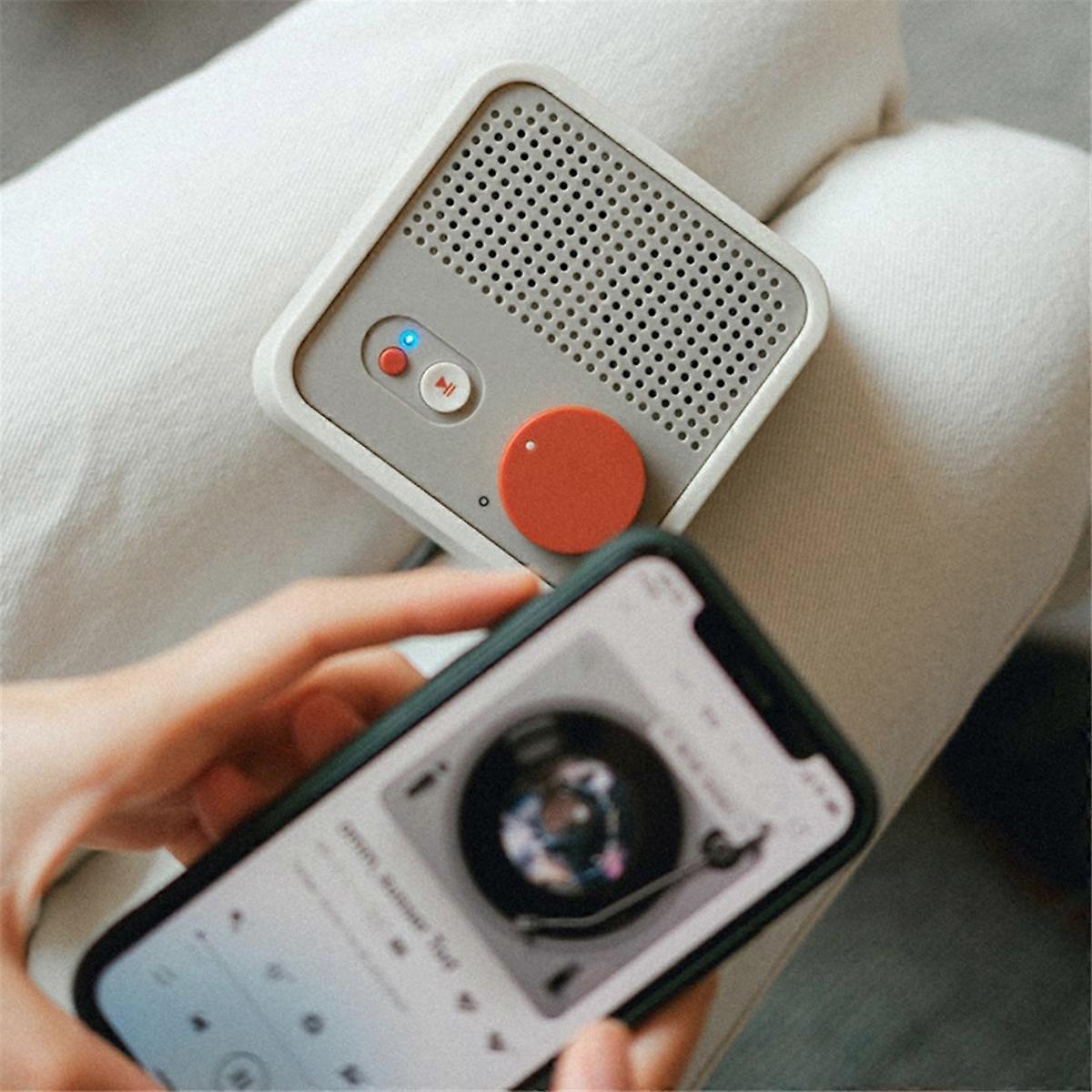 For Mini Bluetooth Speaker N100 Home Portable Wireless Small Audio Simple Ornament Built-in Dual Speaker Stereo