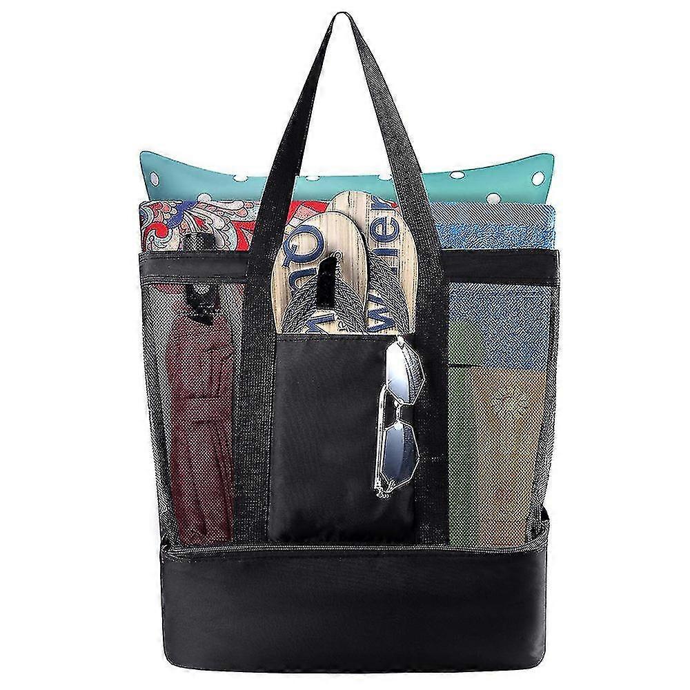 Utomhus resor Picknick Mesh Beach Väskor