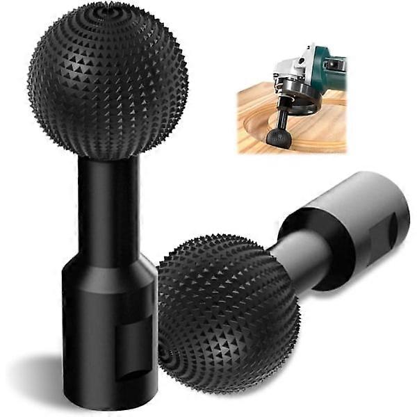 Fresa sferica per intaglio del legno - Strumento per intagliare la fresa in legno e metallo - Fresa in metallo duro - 14 mm Fresa per lucidatura pe...
