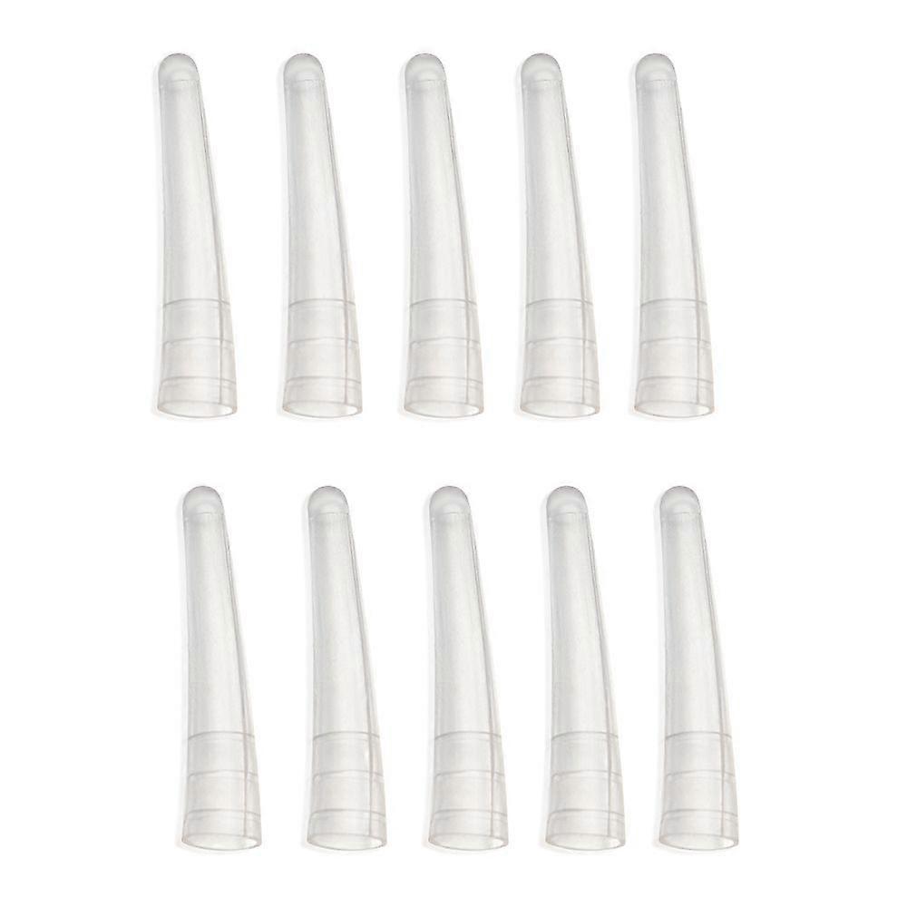 Transparent Soft/Hard Eyelashes Auxiliary Tools Grafting Eyelashes Tweezers Protect Cases Tweezers Cover Silicone Covers Tips