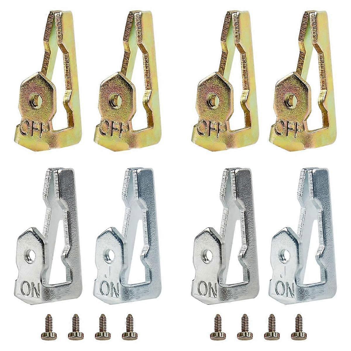 156T1978A Time Switch Trippers Replacement for Intermati Fit T100 Series Timer 2 Pack (4 on / 4 Off