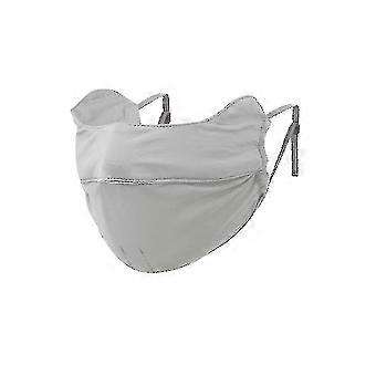 Upf 50+ Máscara Uv Feminina Masculina Protetora do Sol
