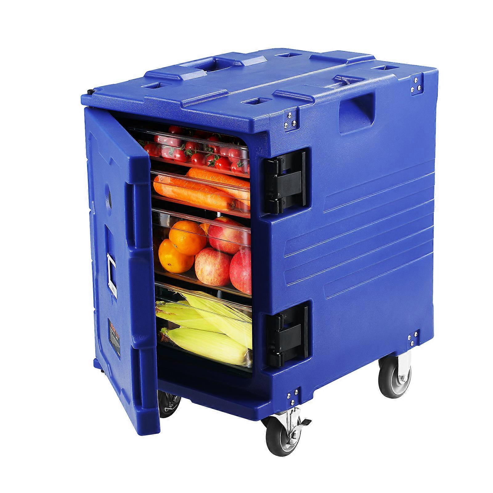 Isolierter Lebensmittelpfannenträger, 82 Qt Hot Box für das Catering, LLDPE Lebensmittelbox-Träger mit einteiliger Schnalle, Frontlader-Speisenwärmer