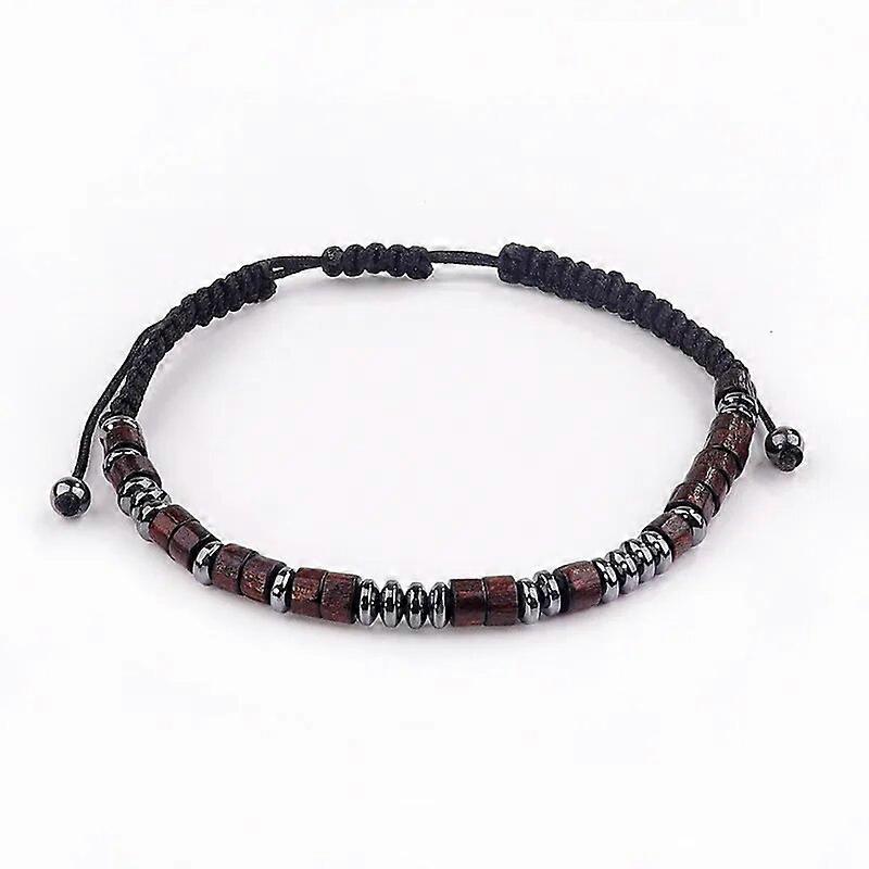 Pulsera de cuentas de madera