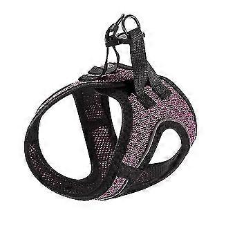 S 30-34cm red outdoor dog leash vest-style dog leash, for small and medium-sized dogs az2999