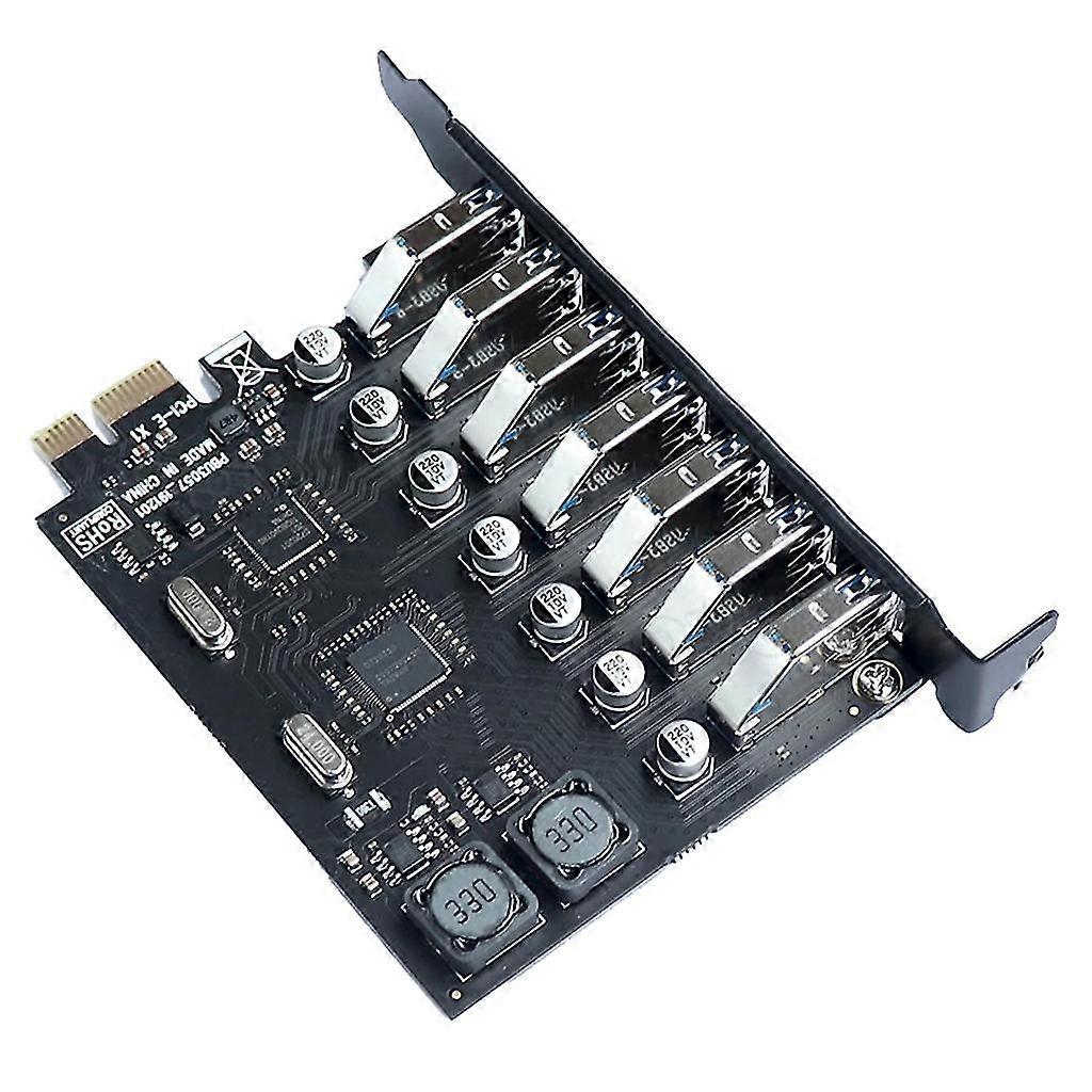 Pci-e Riser Board 1 To 7 Gpu Extender Riser Card Usb 3.0 Gpu Adapter 16x Slots