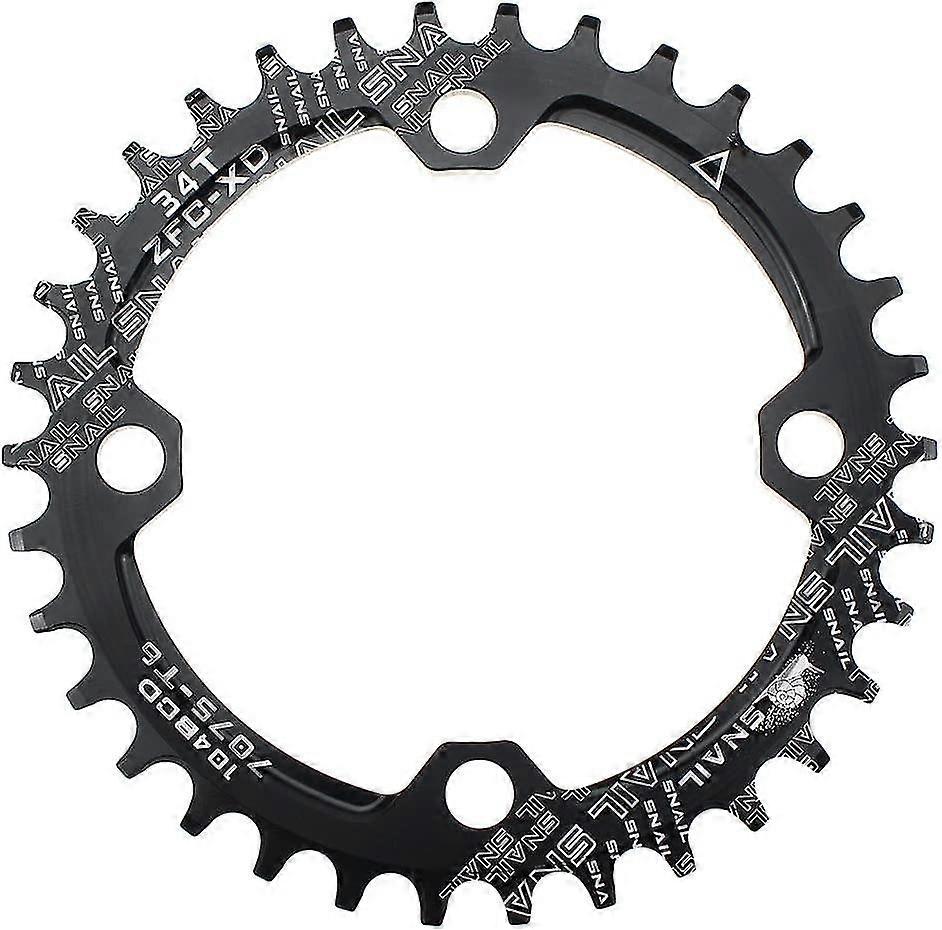 34t Chainring 104 Bcd Bicycle Single Chainring With 9 10 11 Speed For Road Bike Mountain Bike Mtb Bmx Mtb