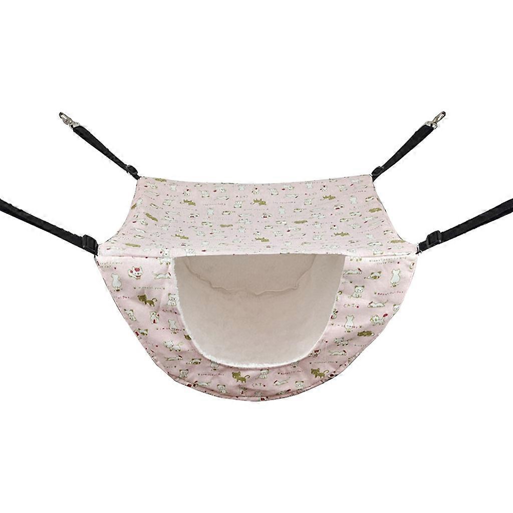 Small Pets Hammock Hamster Cage Small Animal Comfortable 2-layer Hanging Cage