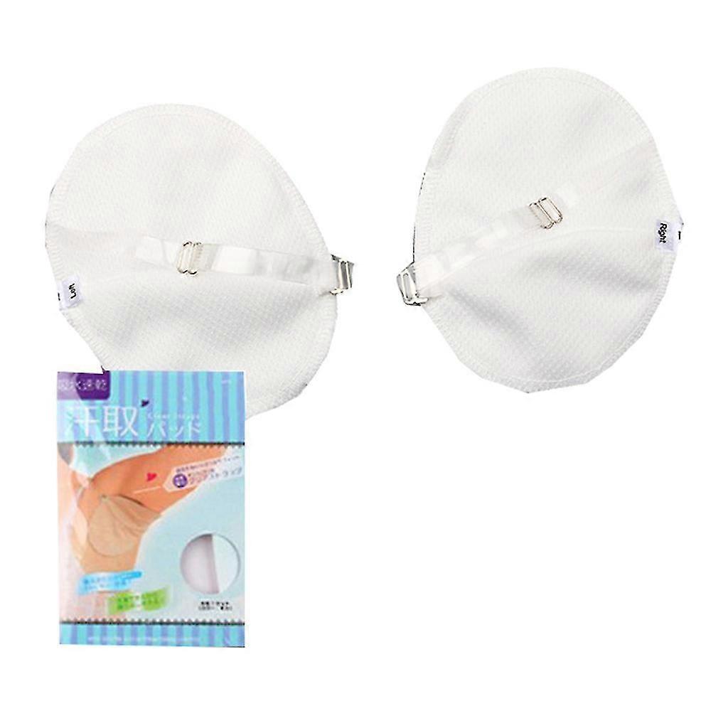 1pair Underarm Sweat Pads Reusable Adjustable Breathable Armpit Sweat Guard