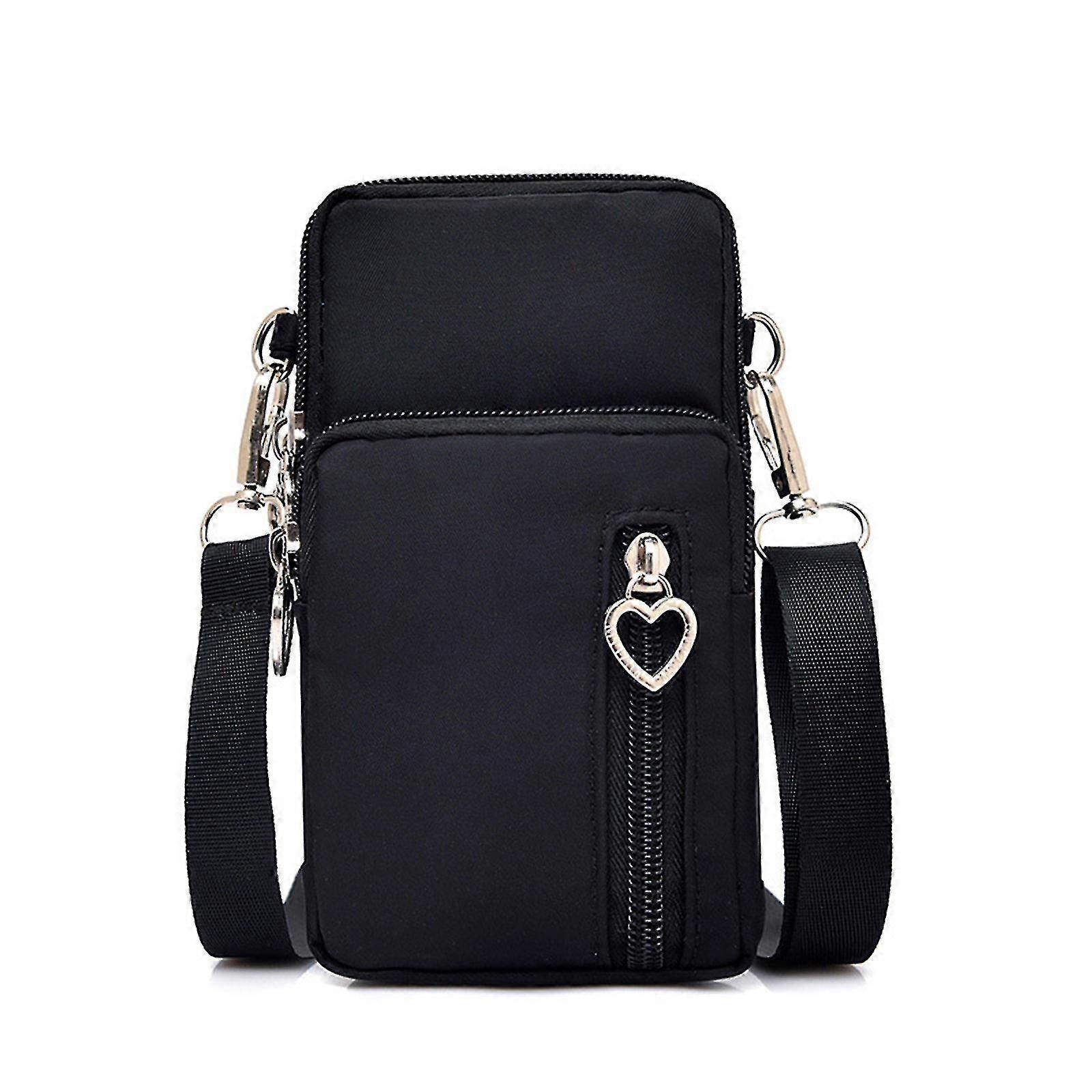 Μικρή τηλεφωνική τσάντα crossbody για τις γυναίκες Κινητό τηλέφωνο τσάντα ώμου Πορτοφόλι πορτοφολιών κατόχων καρτών Α
