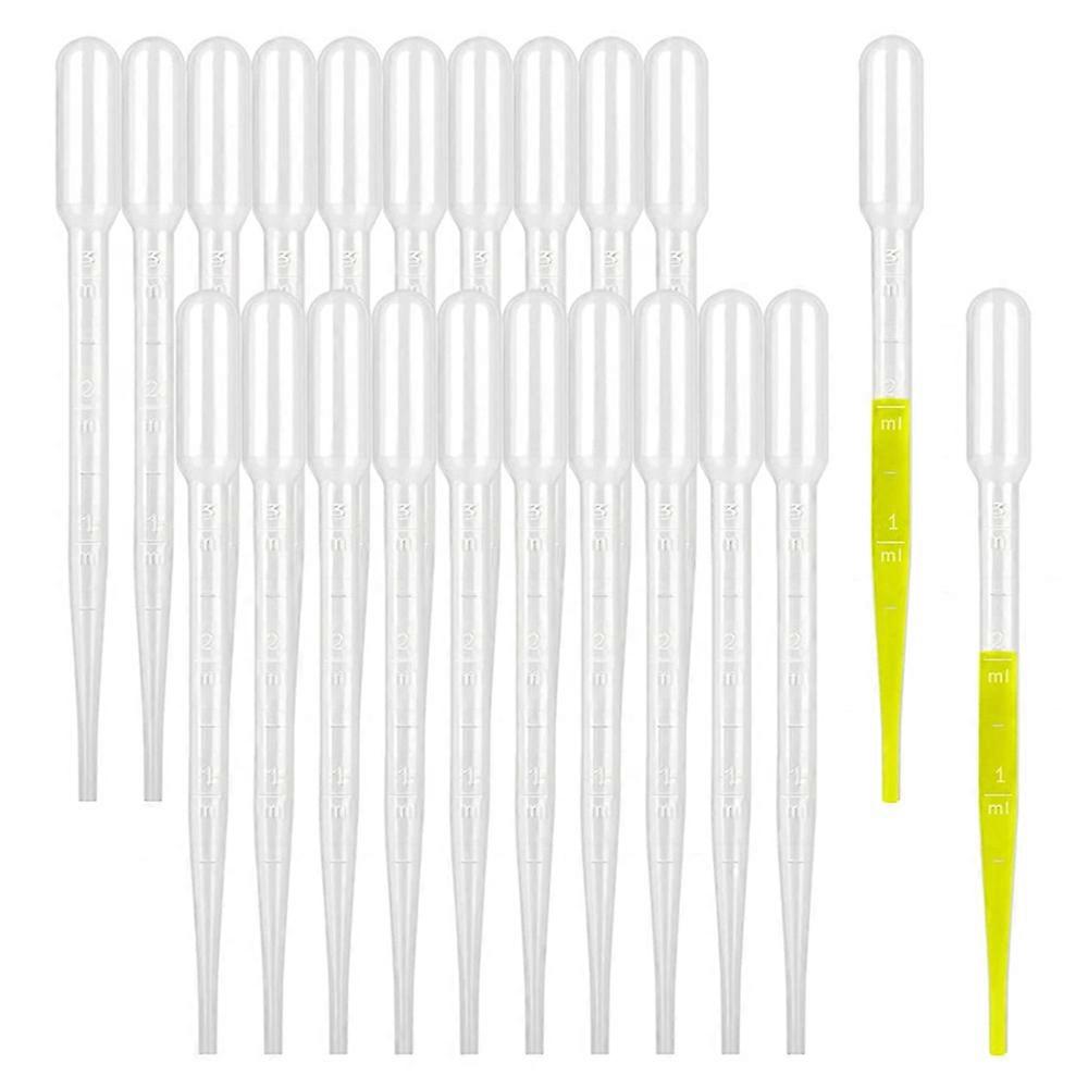 100 disposable plastic calibration straws 1ml 2ml 3ml 5ml plastic dropper Babbitt straws
