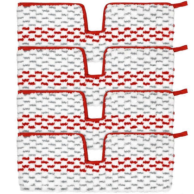 4 Pack Reusable Replacement Mop Pads,Microfiber Washable Spray Mop Refills Compatible with O Cedar Promist Max