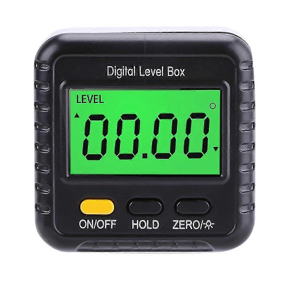 Digital Protractor Magnetic Inclinometer Level Box Gauge Angle Meter Finder Base Electronic Measuring Tools