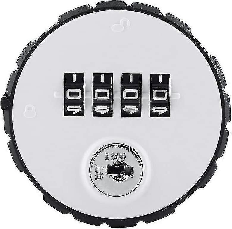 Digital Combination Lock, Zinc Alloy Digital Code Lock Cam Cabinet Password Safe Lock With Keys (size : 26mm)