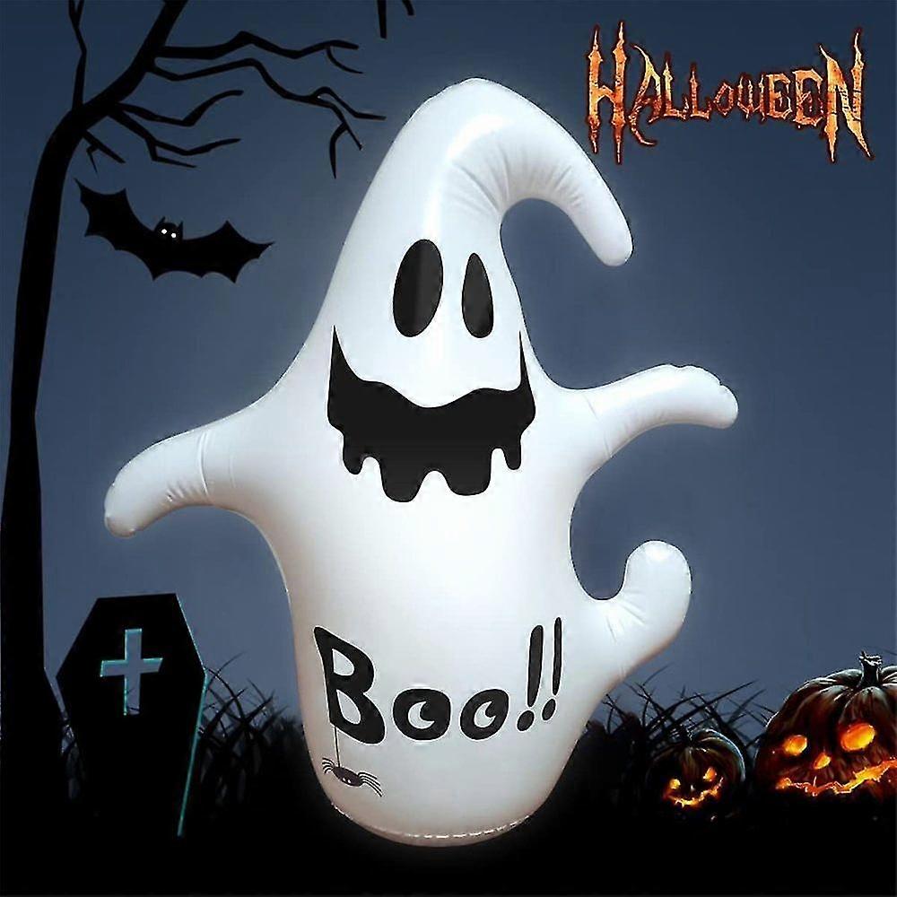 Halloween Decoration Inflatable Ghost, 1.2 M Halloween Ghost Inflatable Lights Halloween Decoration With Remote Control, Inflatable Halloween Ghost De