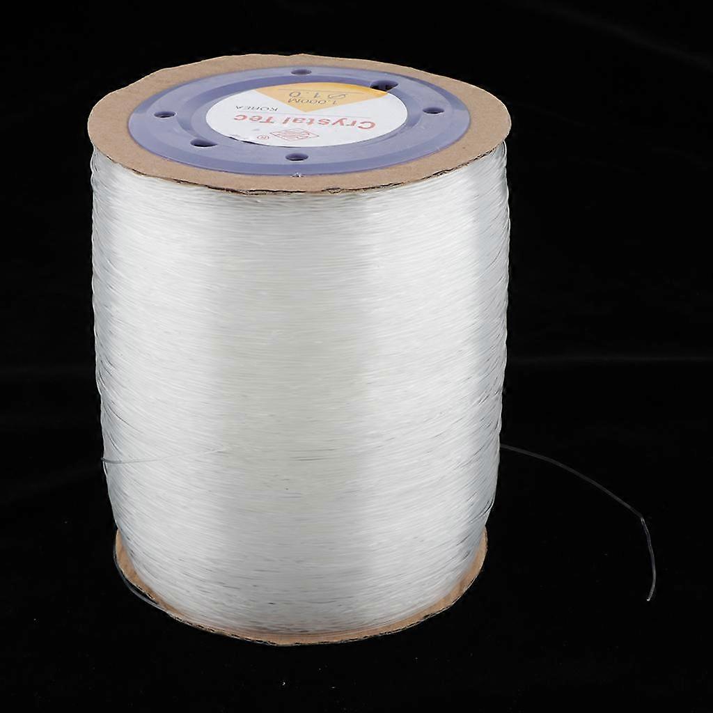 Clear Crystal Stretchy Elastic Cord Beading Line for Bracelet Beading 0.8mm
