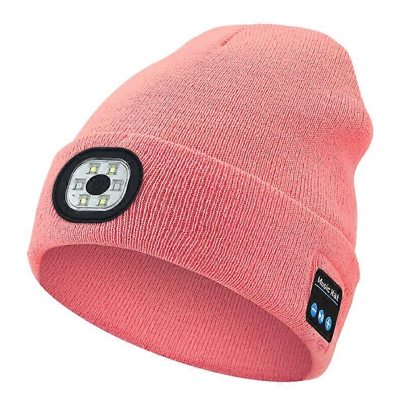 Bluetooth LED Luminous Hat Wireless Music Multifunctional Bluetooth Cap Rechargeable Creative Cap