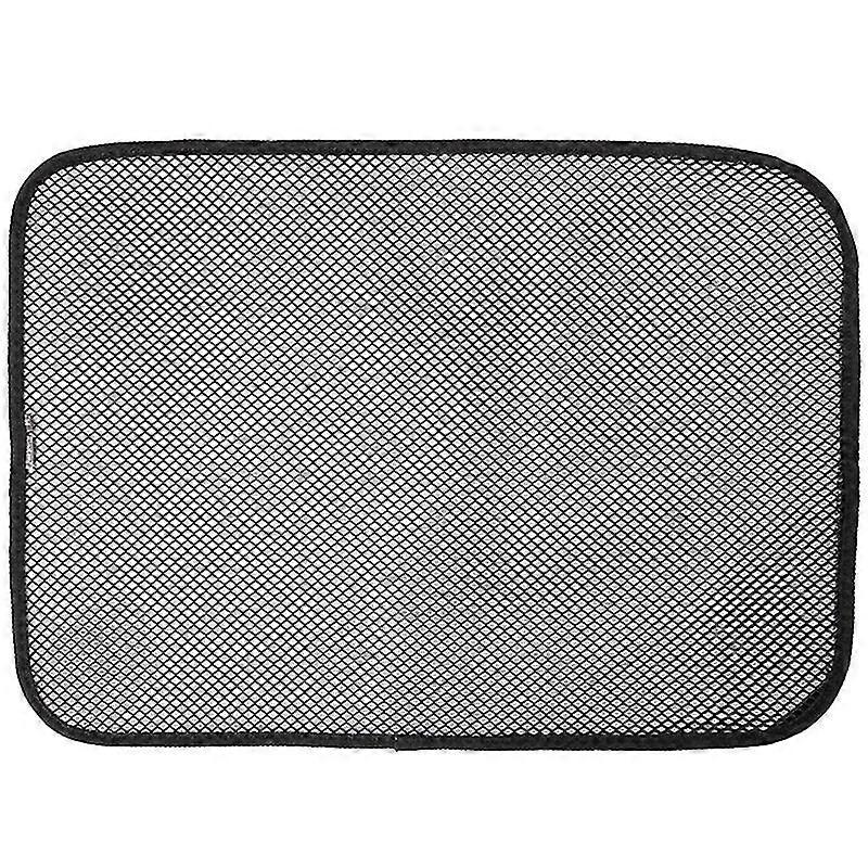 Cat Litter Mat Double-layer Trapping Litter Mat Water Resistant Less Waste