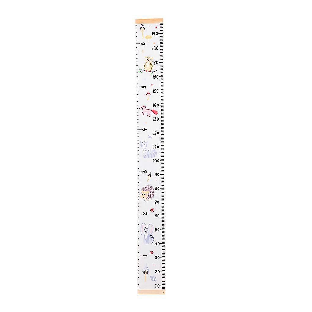 Hanging Height Chart Measure Canvas Ruler Wall Sticker Decal For Kids