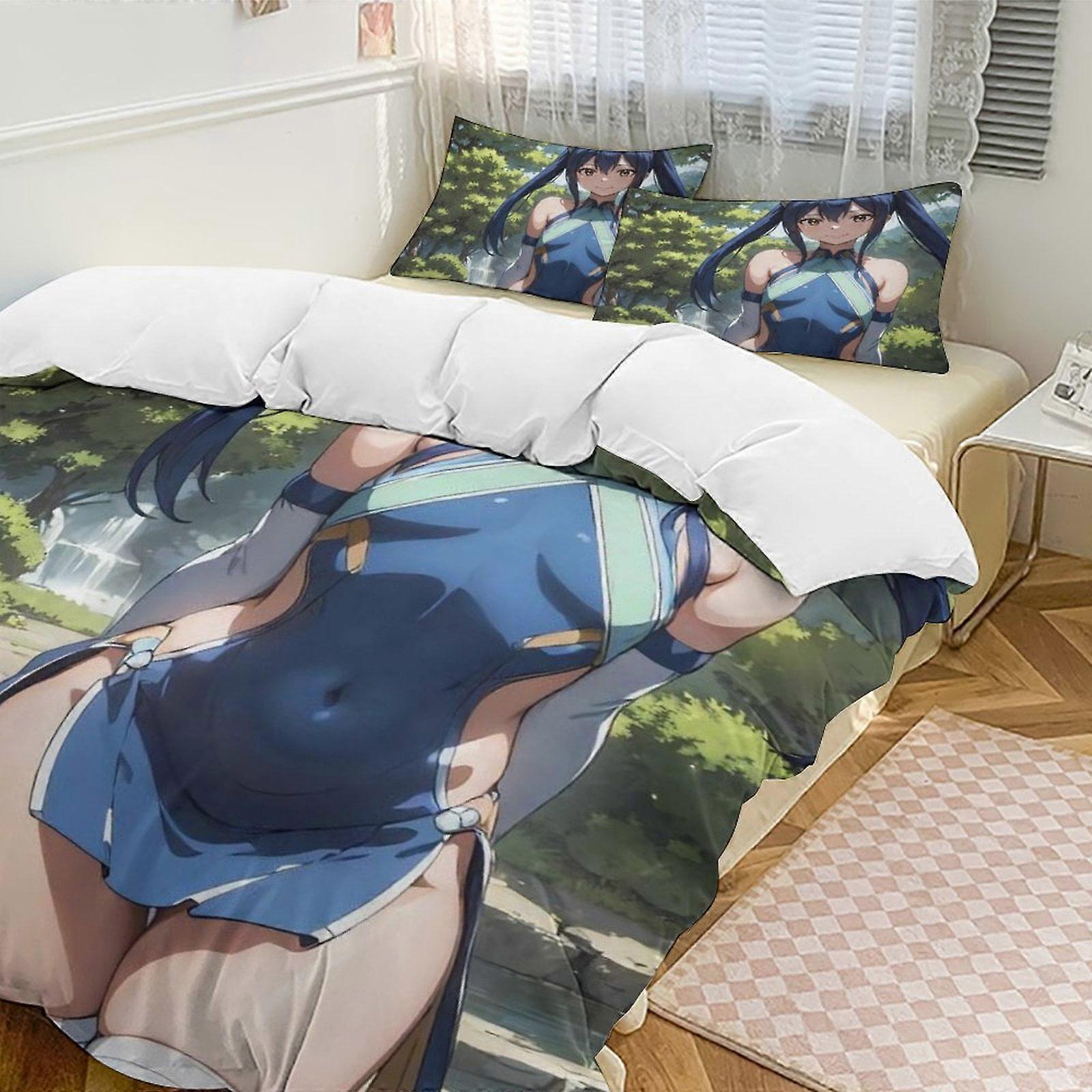Bedding set Gs268 Fairy Tail Anime Home Bed 3-piece Set,Lightweight and comfortableMultiple sizes to choose from SH268