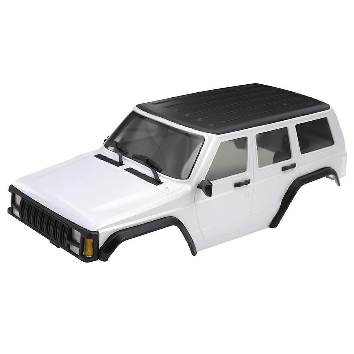 155mm Wheelbase Hardtop Body for 1/18 RC Crawler TRX4M Chassis White