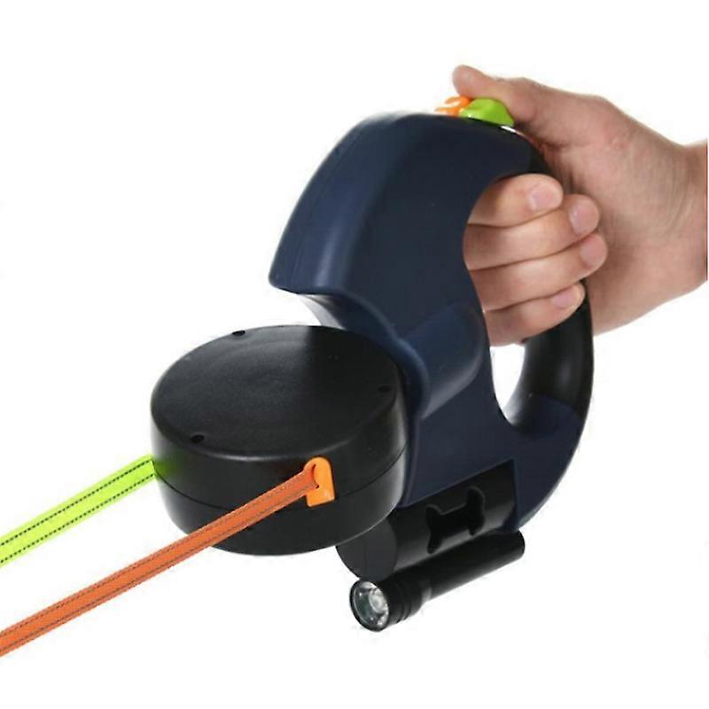 حبل جر 360 درجة حبل جر مزدوج النهايات حبل جر النايلون تلسكوبي التلقائي