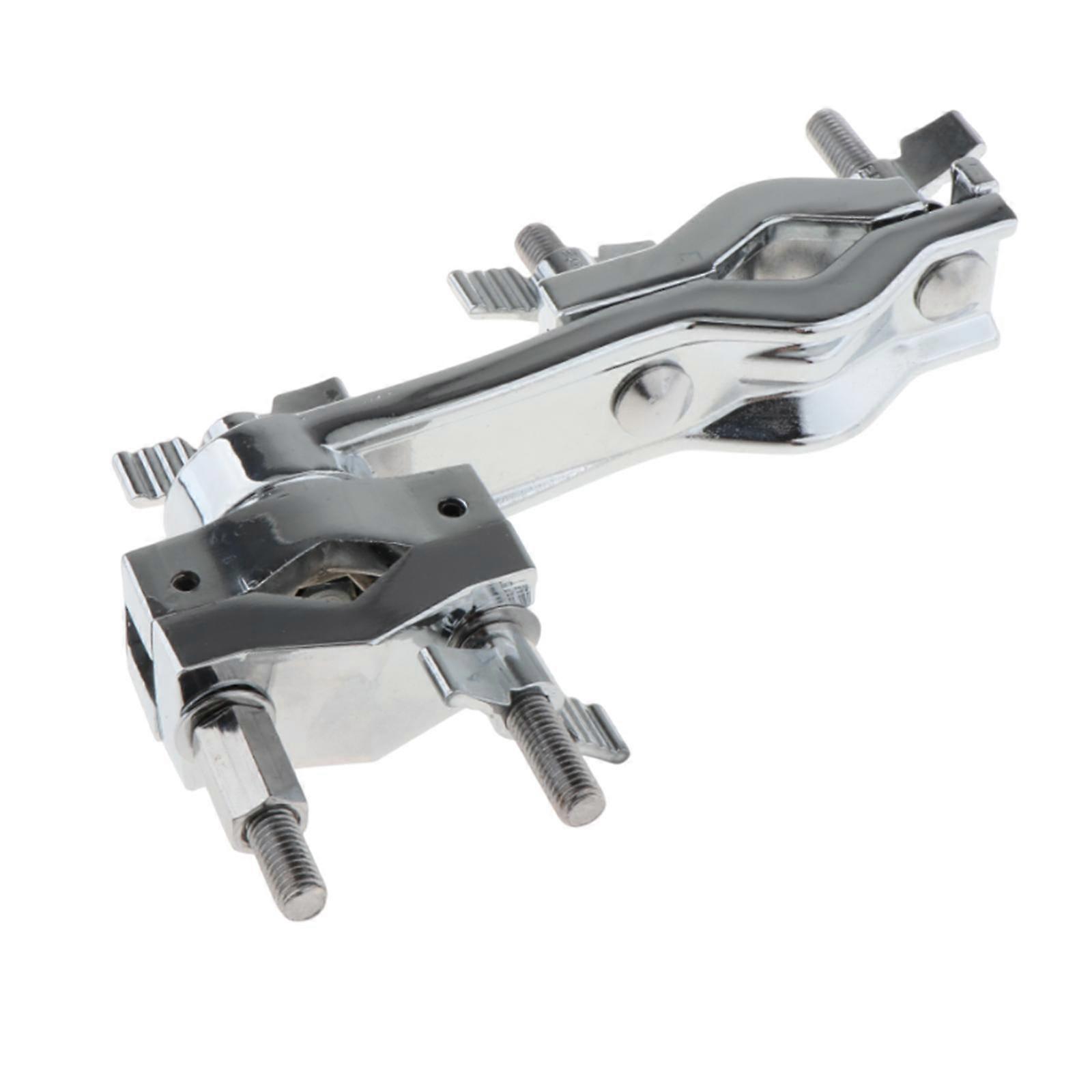 Drum Connecting Bracket Adjustable Cowbell Clamp Professional Expansion Clip 15x9cm