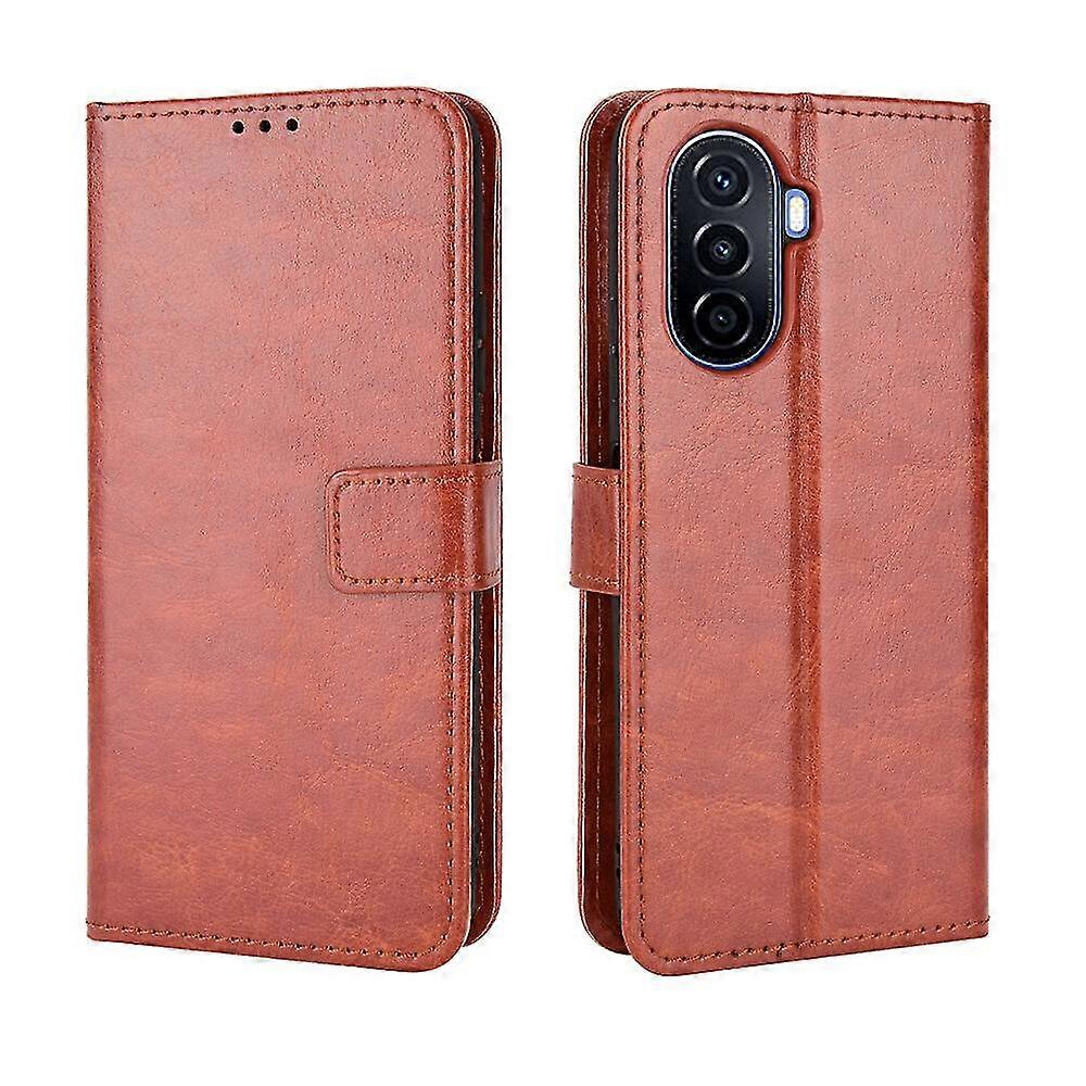 New Case Compatible With Huawei Nova Y70/y70 Plus Magnetic Leather Case Wallet Flip Cover