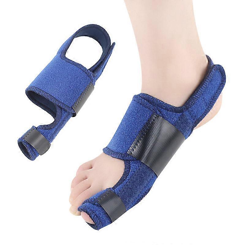 (left foot only) Valgus Night Corrector, Corrective Orthosis with Gel Arch Support for Flat Foot, Bunion Splint to Straighten Big Toe, Corrector for P