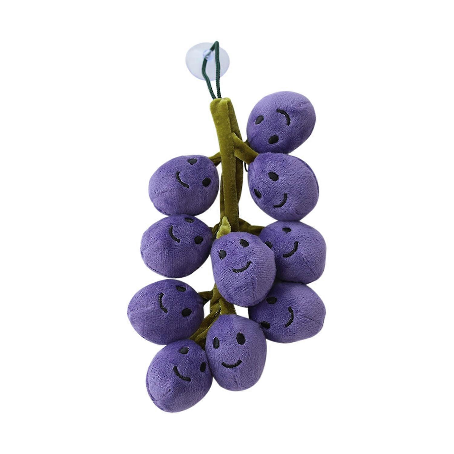 20/26CM Grape Plush Toy Simulation Lifelike Doll Stuffed Soft Toys Creative Grape Decoration