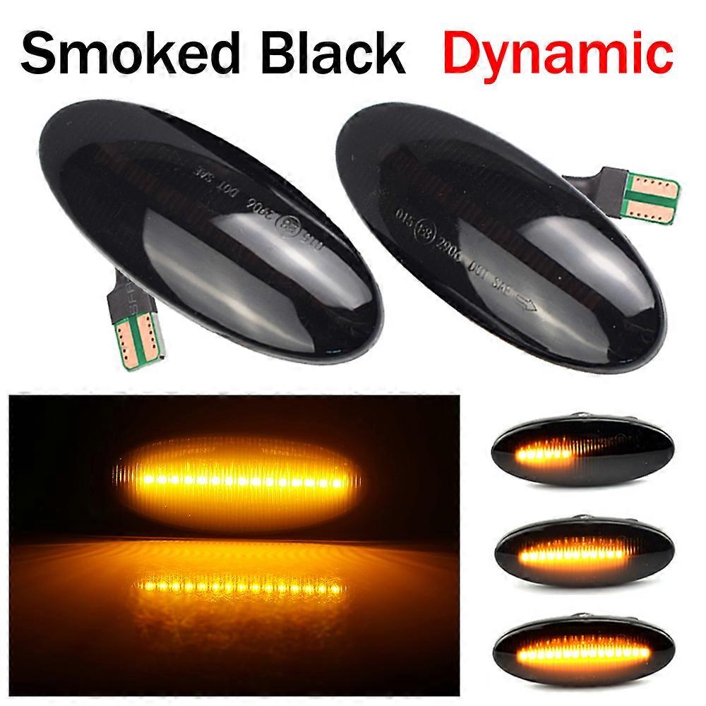 HaKeLai For Toyota Prius Kluger Lexus Wish Altezza Crown Isis RAV4 Side Marker Light Dynamic LED Turn Signal Sequential Indicator Lamp
