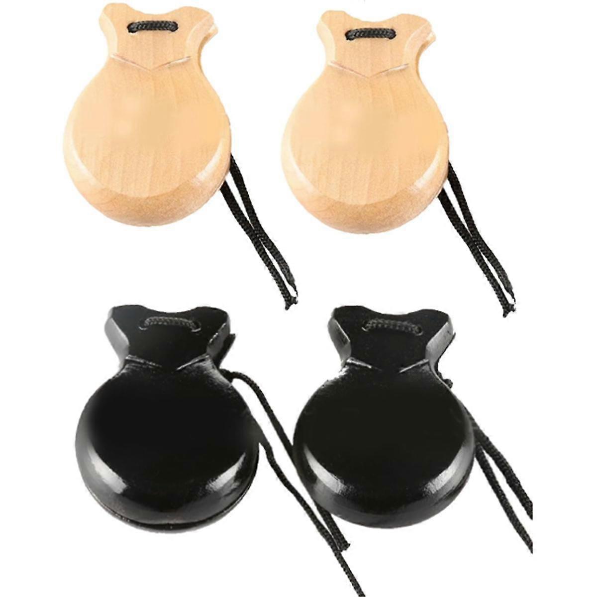 Flamenco Tánc Orff Ütőhangszer Rap Keményfa Spanyol Castanets