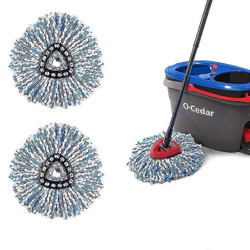 2-pakningskompatible O-Cedar EasyWring RinseClean Spin Mops