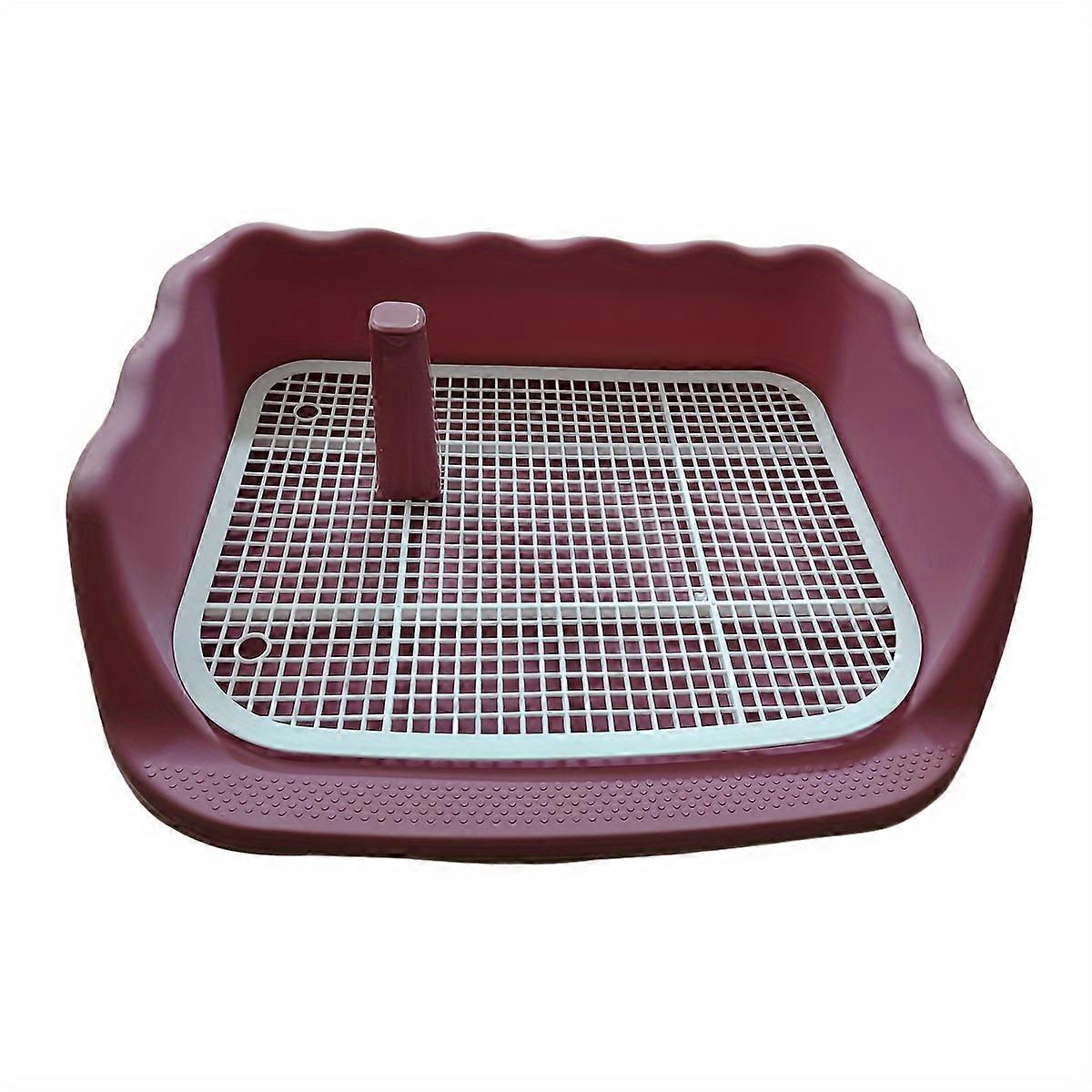 PetSafe Dog Toilet Trainer - Convenient Detachable Net, Protective Raised Fence, Hassle-Free Cleaning - Complete Dog Potty System with Pee Pad Holder