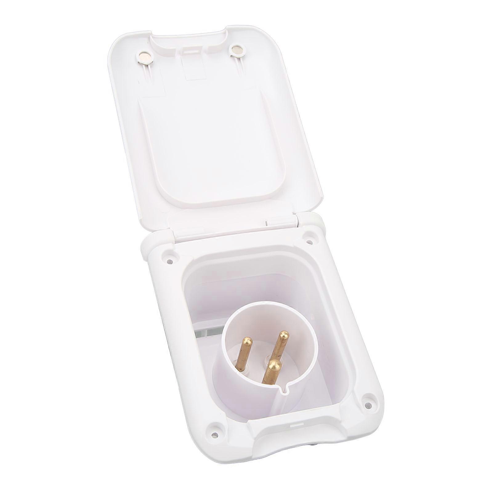 32A Waterproof RV Power Inlet w  Blue Indicator Easy Install for Camper