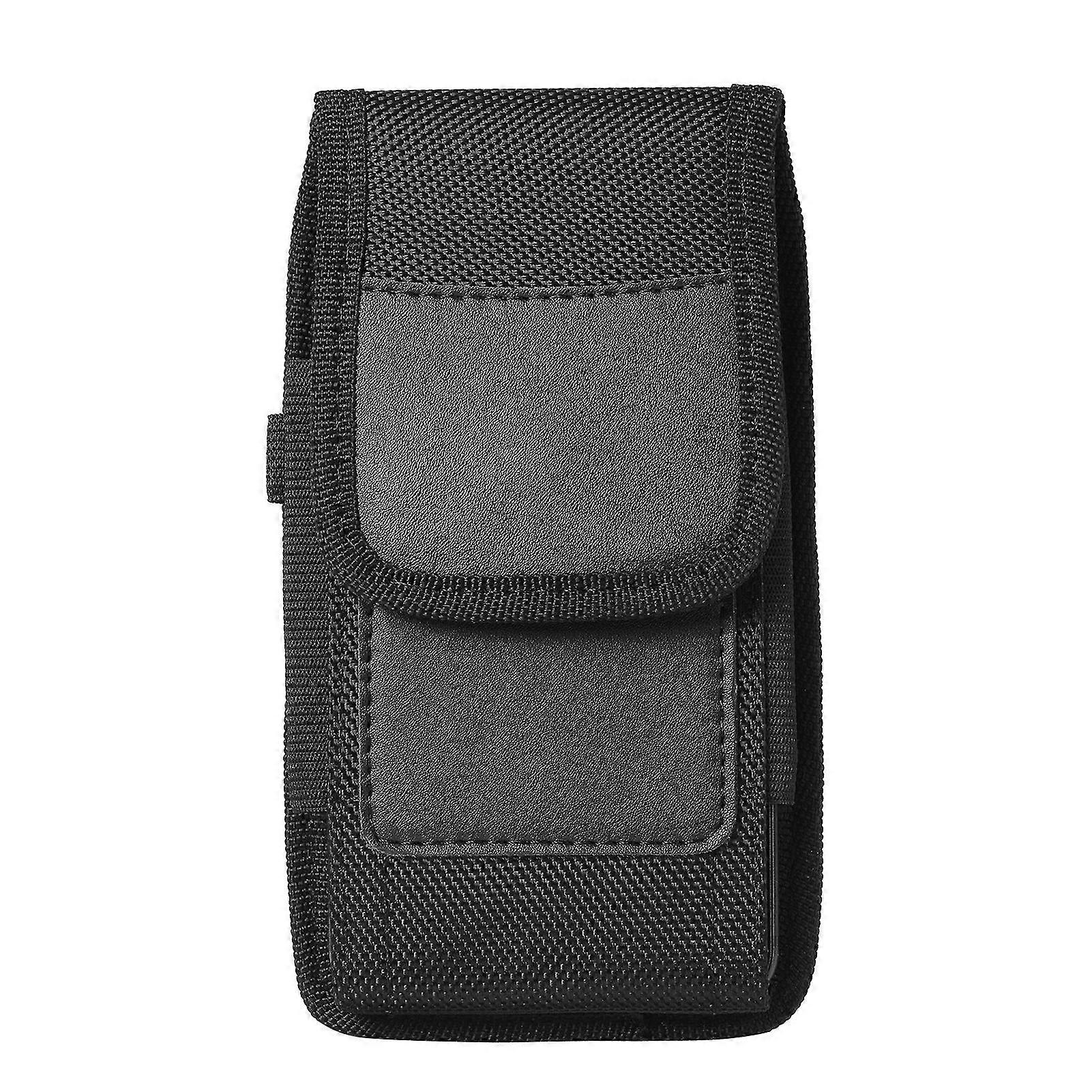 גברים קליפ חגורה נשיאת נרתיק טלפון תיק מותניים בד אוקספורד נרתיק אנכי