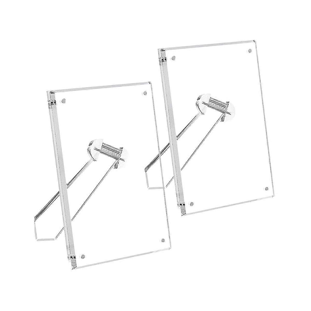 Acrylic Transparent With Bracket Frame Acrylic Frameless Transparent Cube Floating Gift