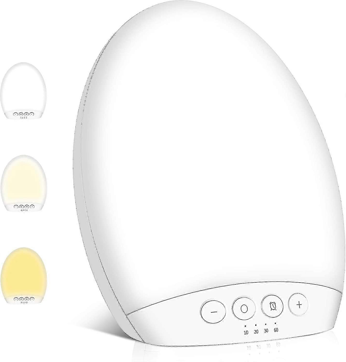 Fluorescent Light 10000 Lux Desktop Led Phototherapy Light Anti-depression Light Shower With Memory Function, 4 Timers, 3 Light Colors And 5 Levels Of