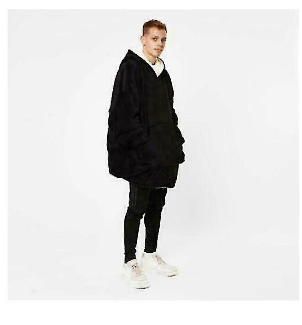 Dospělý Super Soft Loose Oodie-comfy Nightware Fleece Deka