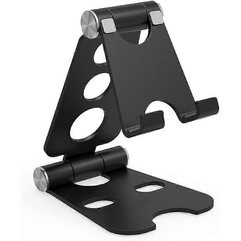 Adjustable Cell Phone Stand, Smartphone Tablet Stand, Dual Foldable Phone Holder, Desk Accessories-