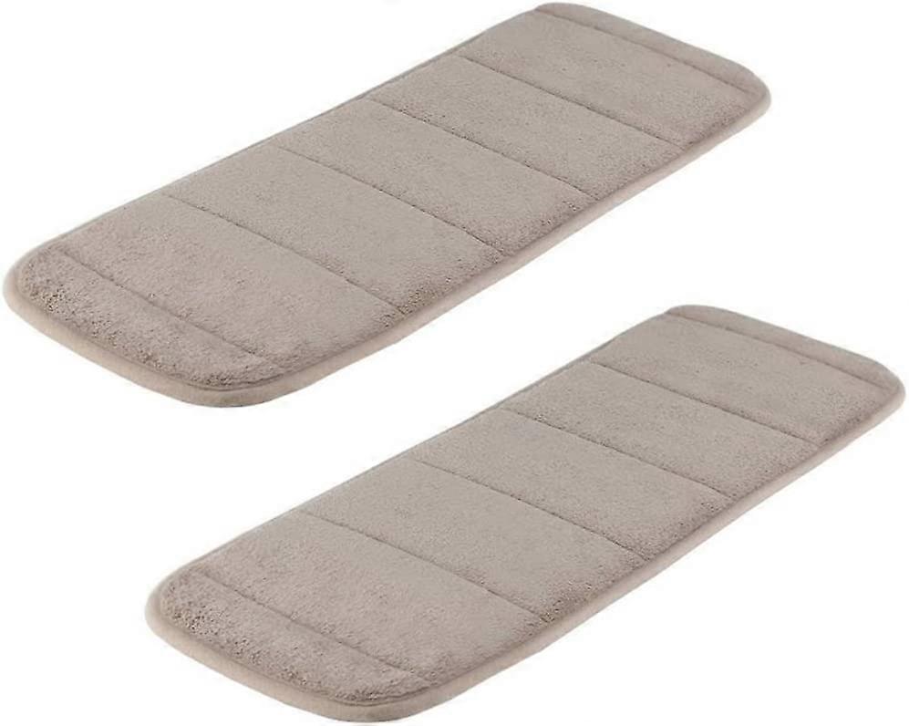 2Pcs Computer Wrist Elbow Pad, Upgraded Wrist Rest Arm Pad(Soft, Anti-Slip), Keyboard Wrist Elbow Support Mat for Office Desktop Working Gaming - Les