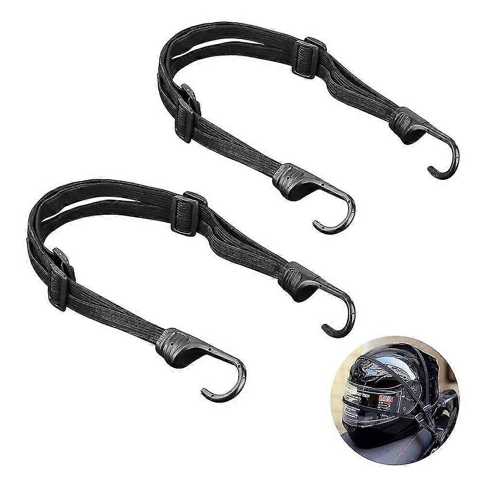 balení 2 upevňovacích popruhů popruhy na zavazadla jízdních kol elastické upevňovací popruhy s háčkem nastavitelný nosič zavazadel popruh na jízdní kola pro motocyklovou přilbu jízdní kolo L