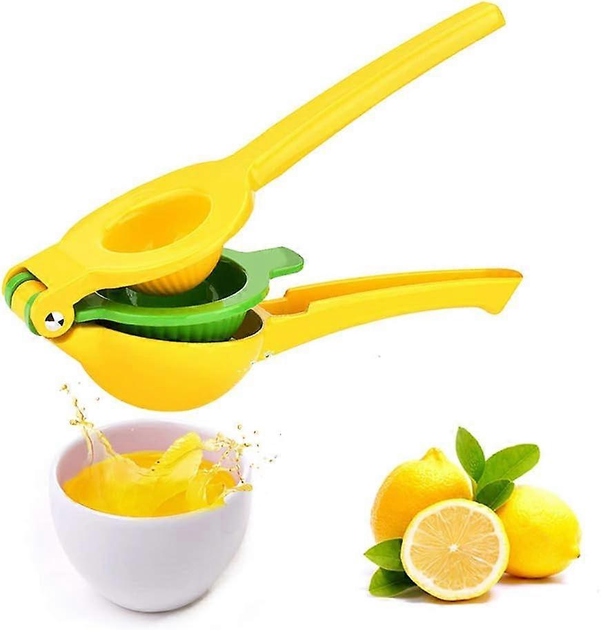 Lemon Lime Citrus Squeezer, Dishwasher Safe, Pulp and Seed Free, Long Handle, Heavy Duty Manual Citrus Squeezer, Limes, Lemons Fruit
